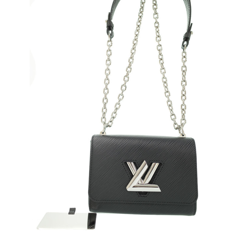 Louis Vuitton Epi Twist PM Chain Shoulder Bag Black